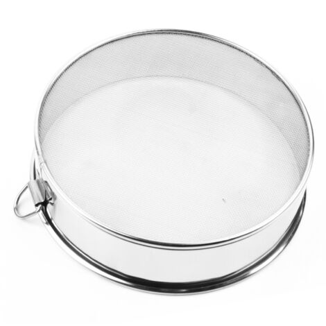 Kitchen Stainless Steel Manual Flour Sifter Sieve Strainer Kitchen Cooking Baking Tool (1/5)