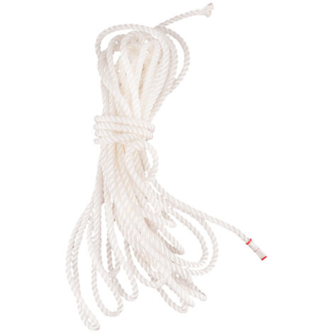 High Strength Nylon Rope for Truck Tying Agricultural Greenhouse Supplies Outdoor ClotheslineWhite 0.0023x100m