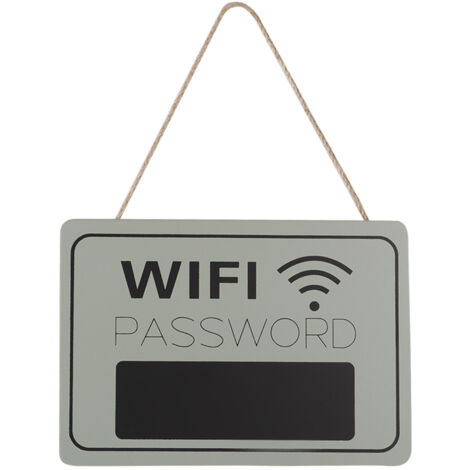 Password Display Signage Wall Hanging Coffee Shop Bookstore Retro Hanging Blackboard (1/5)