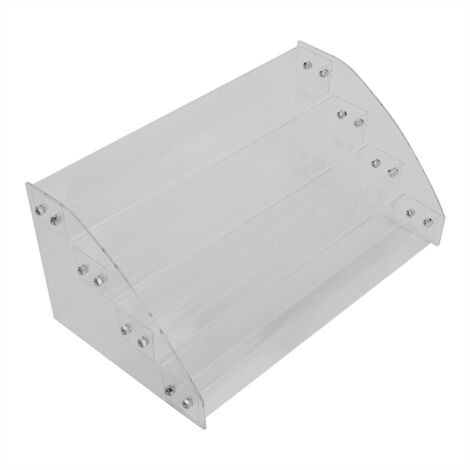 Multi layers Clear Acrylic Display Stand Rack Organizer Cosmetic Storage Box Four Layers (1/5)