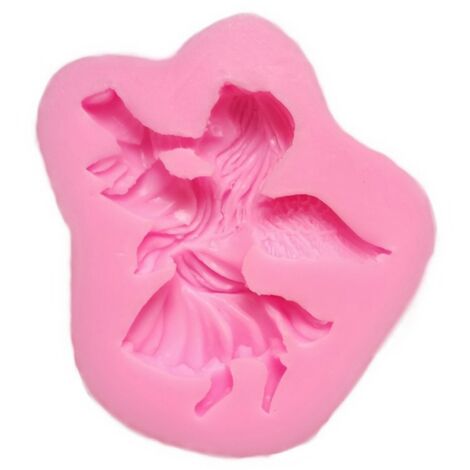 Silicone Cake Mold Little Angel’s Pattern Desserts Chocolate Baking DIY Mold Making Tool (1/5)
