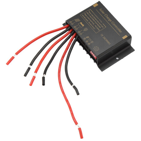Waterproof Durable Solar Charge Controller Safe Protection for Street Lamp System 12V 24V (1/5)