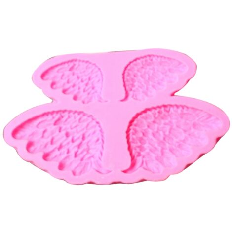 Silicone Cake Mold Angel’s Wing Pattern Pudding Desserts Baking DIY Mold Soap Making Tool (1/5)