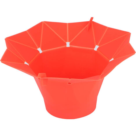 Folding Microwave Oven Popcorn Bowl DIY Silicone Popcorn Maker Machine Home Kitchen Tool Red