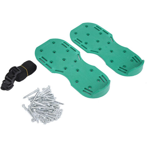 Garden Yard Lawn Aerator Shoes Grassplot Aerating Soil Spike Sandals