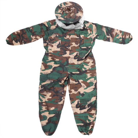 Professional Polyester Cotton Beekeeping Jacket Protective Bee Suits Smock Beekeeper EquipmentL (1/5)