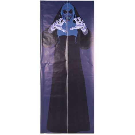 Waterproof Innovative Horrible Halloween Decorative Door Sticker Decals Festive DecorationWSMT001 (1/5)