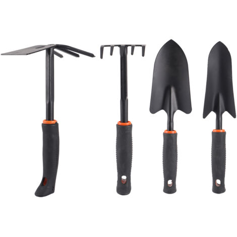 4Pcs/Set Thickened Garden Shovel Rake Tool Set Home Gardening Accessories for Flower Planting (1/5)