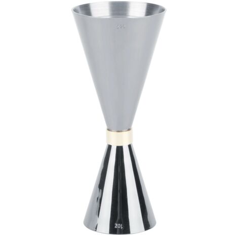 30ml 60ml Stainless Steel Jigger Cone Shape Drink Wine Measuring Cup Bar Accessories Tool (1/5)