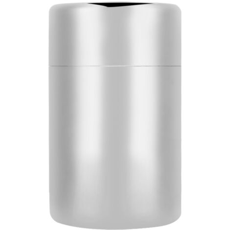 Portable 304 Stainless Steel Sealed Tea Leaf Storage Jar Canister Coffee Bean ContainerS Size 400ml (1/5)
