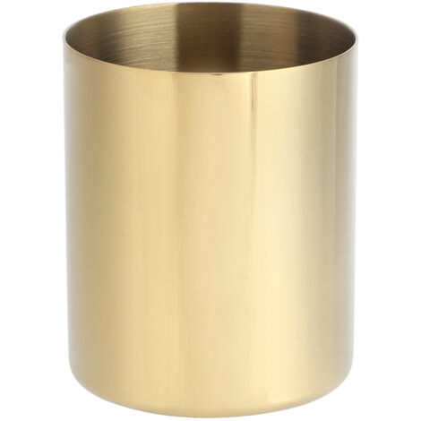 Gold Pen Holder for Desktop Multifunctional Pencil Storage Home Desk Stationery Decor (1/5)