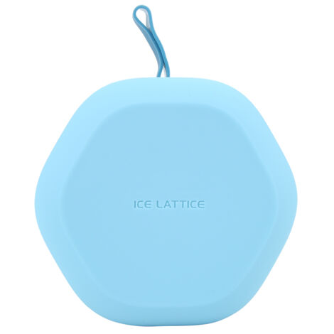 Household Mini Silicone Ice Mold DIY Ice Tray Maker Kitchen Supplies (Light Blue) (1/5)