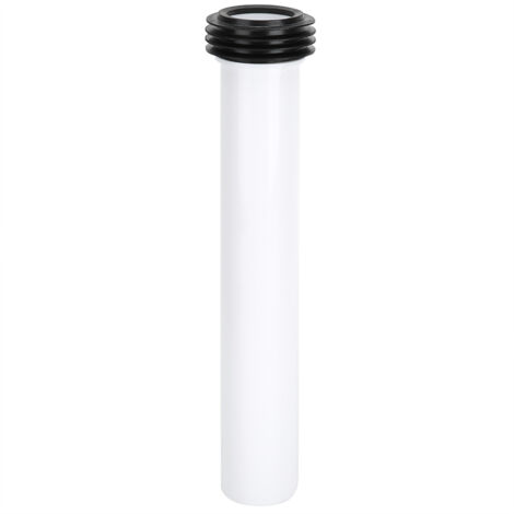 White Concealed Toilet Water Tank Straight Flush Pipe Lengthened Flushing Tube Toilet Accessory (1/5)