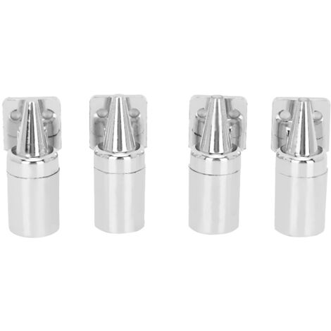 4PCS Car Detachable Ultrasonic Deer Snake Alert Sound Alarm Wind Power Animal Repeller Sliver (1/5)