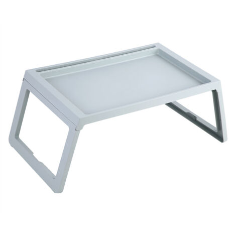 Foldable Desk Breakfast Bed Table Computer Laptop Holder Portable Serving Tray Blue (1/5)
