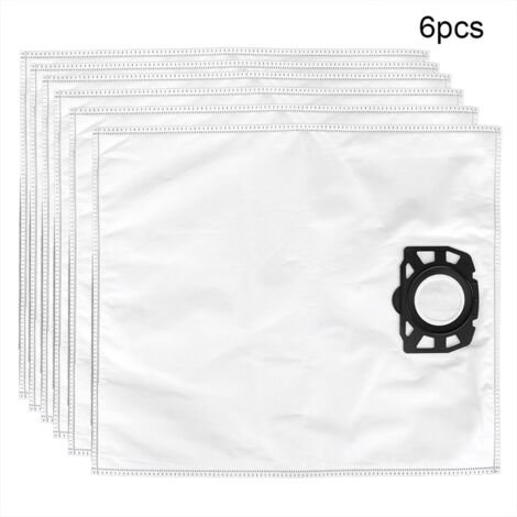 6pcs Vacuum Cleaner Bags Dust Bag Accessories Fit for Karcher MV4 MV5 MV6 WD4 WD5 WD6 (1/5)