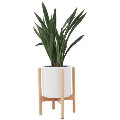 Plant Stand for Indoor Plants Wooden Modern Indoor Plant Rack Corner Flower Holder for Living Room Balcony (1/5)