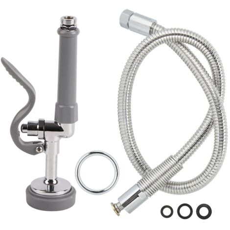 Commercial Restaurant Kitchen Sprayer High Pressure Spray Head Hose Cleaning Set Accessories