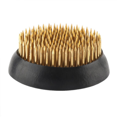 Round Flower Arrangement Pin Ikebana Kenzan Flower Decoration Fixed Arranging Tool (Dia. 60mm) (1/5)