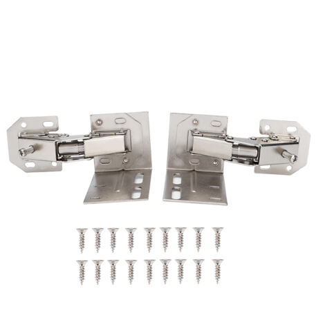 2Pcs Stainless Steel Bridge Type Hinges Door Hinge Accessories for Home Drawer Door (1/5)