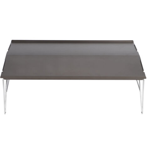 Portable Outdoor Hiking Folding Aluminium Alloy Single Barbecue Picnic Dining Table (1/5)