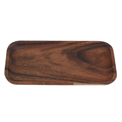 Elegant Sushi Tray Snacks Salad Desserts Wooden Serving Dish for Home Restaurant 2512.52cm (1/5)