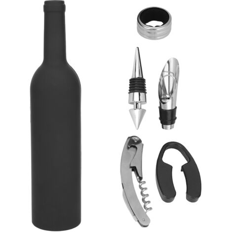 5Pcs/Set Wine Opener Accessories Gift Tools Set Corkscrew Opener Wine Bottle Opening Kit Party Gifts (1/5)