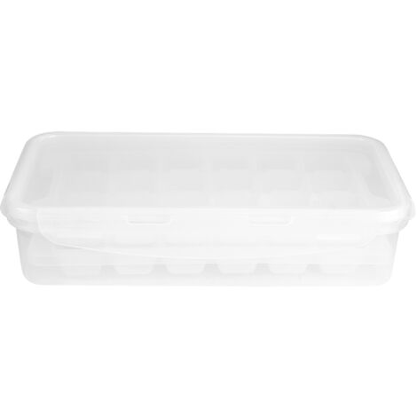 36-Grids Household Ice Maker Ice Cubes Mold Tray with Box and Lid DIY Kitchen Accessories (1/5)