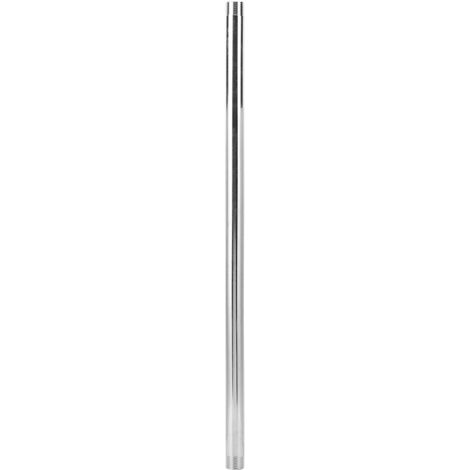 Stainless Steel Male Thread Pipe Nipple Adapter Fittings Plumbing System Accessory 50cmG1/2 Male Thread Extension Rod 50cm