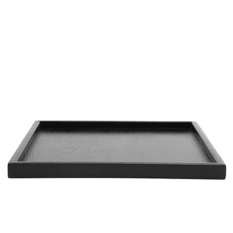 Square Shape Solid Wood Tea Coffee Snack Food Meals Serving Tray Plate Restaurant Tray 3