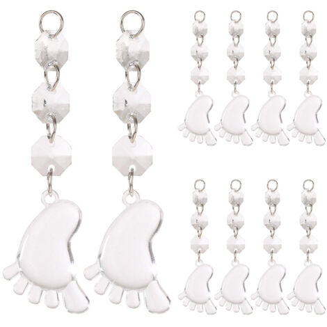 DIY Transparent Acrylic Ball Bead Hanging Pendant Decoration Ornament Accessory (G) (1/3)