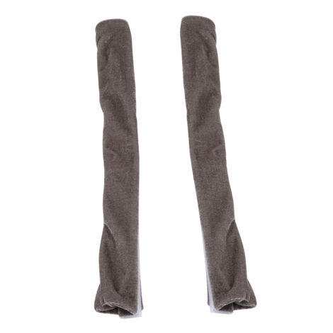 2PCS Refrigerator Door Handle Cover Oven Antiskid Gloves for Kitchen Appliance(Grey) (1/5)