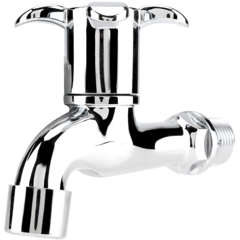 Plastic Washing Machine Faucet Sink Basin Water Tap with Single Spout & Handle 4 (1/5)