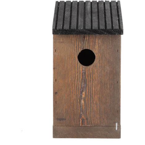 Hanging Wooden Bird House DIY Breeding Parrots Bird Nesting Box for Outdoor Garden Decoration (1/5)