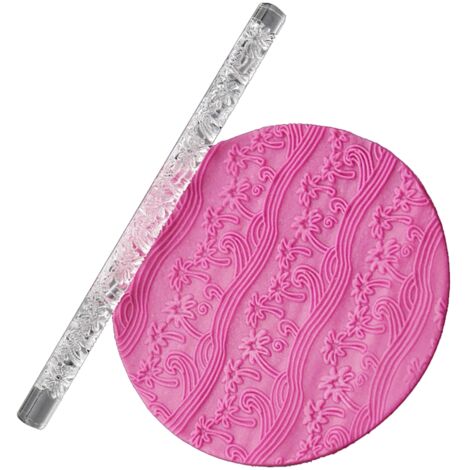 High Quality Acrylic Rolling Pin Pastry Rolling Pin Fondant Plasticine Roller DIY Cake 23 (1/5)