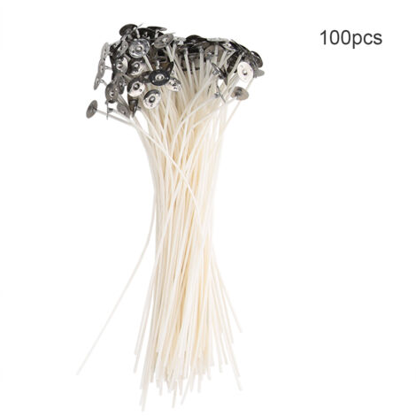 100pcs Low Smoke DIY EcO friendly Handmade Candle Wick Lampwick (20cm) (1/5)