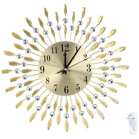 Household Innovative Modern Wall Clock Living Room Hanging Quartz Clock Decoration (1/5)