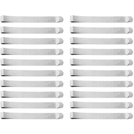 20Pcs/Box Stainless Steel Sewing Clip Hemming Clips Quilting Accessories for Tailor Use (1/5)