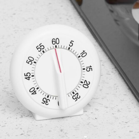 60 Minutes Round Shape Timer Kitchen Cooking Ring Mechanical Counter ...
