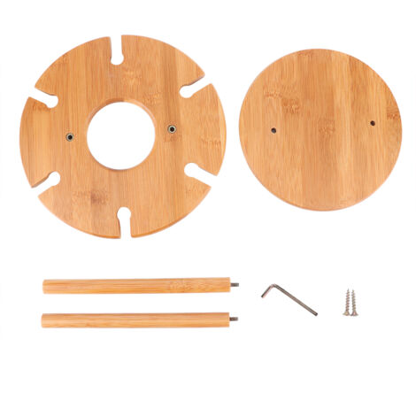 Bamboo Wine Glass Rack Holder Cup Hanging Shelf Organizer for Home Bar Restaurant (1/5)