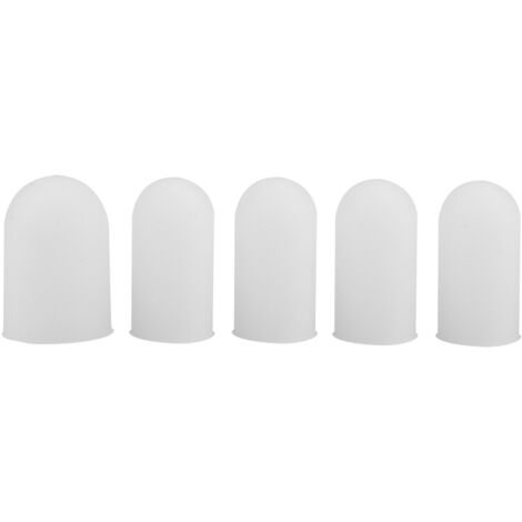 5pcs Silicone Finger Protector Thumbs Cover Fingertip Gloves for Heat Cooking Baking Barbecue B (1/5)