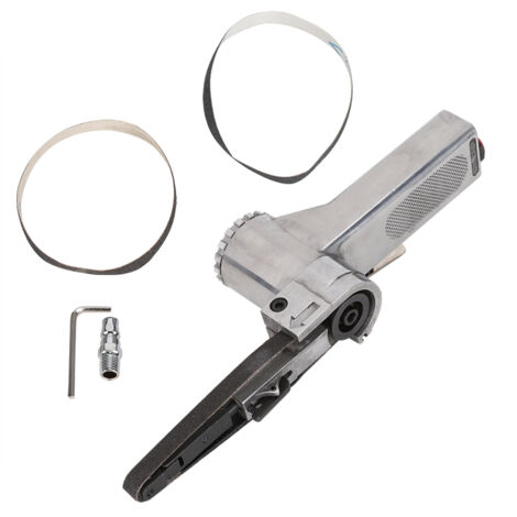 10mm Belt Pneumatic Belt Sander Sanding Grinding Polishing Machine for Woodworking Furniture (1/5)