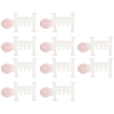 10pcs Plastic Farm Greenhouse Fix Tool Kit Anti-Rollover Fixing Pulley Device Parts (1/5)