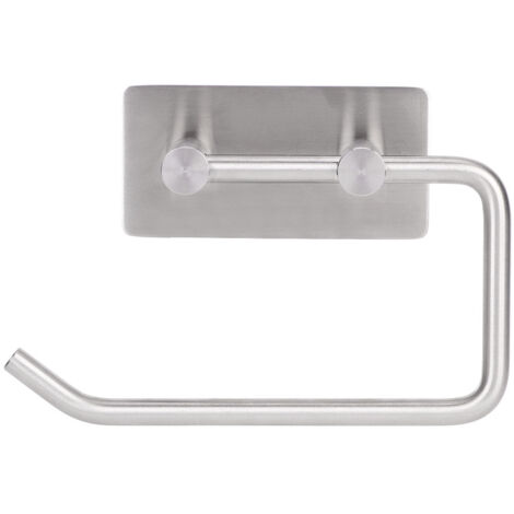 Stainless Steel Kitchen Roll Paper Rack Self Adhesive Towel Rack for Home Bathroom Hotel Use (1/5)