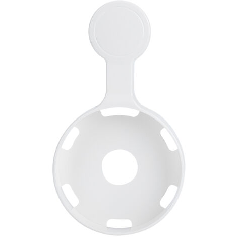 Loundspeaker Outlet Wall Mount Stand Bracket for Google Home Mini Speaker Compact Hanger Holder Easy InstallationWhite