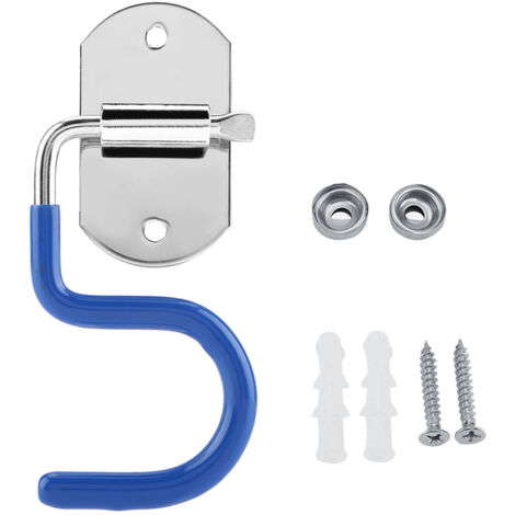304 Stainless Steel Mop Broom Holder Organizer Wall Mounted Storage Rack (1 Position No Hook) (1/5)