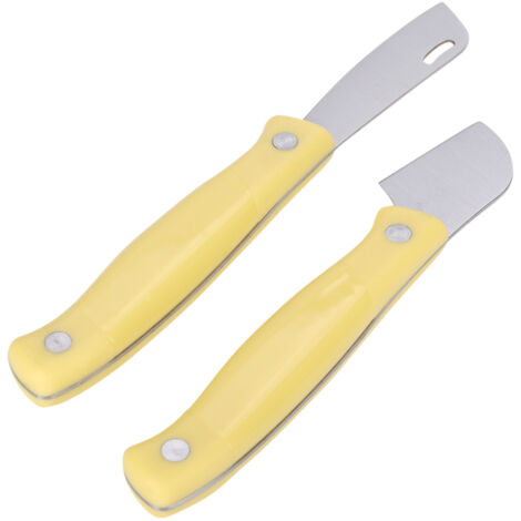 2Pcs High Carbon Steel Grafting Knife Set for Seedlings and Fruit Trees (1/5)