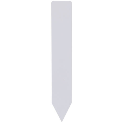 100 Pcs Plastic Plant Labels Pot Marker Nursery Garden Seed Stake Tags Tool(White) (1/5)
