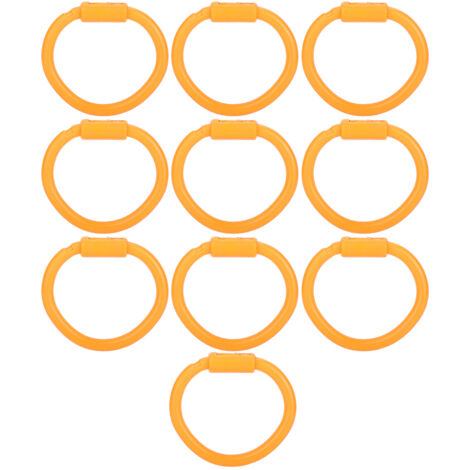 10Pcs Nylon Bull Nose Ring Accessory for Cattle Cow Farm Livestock Animal Equipment