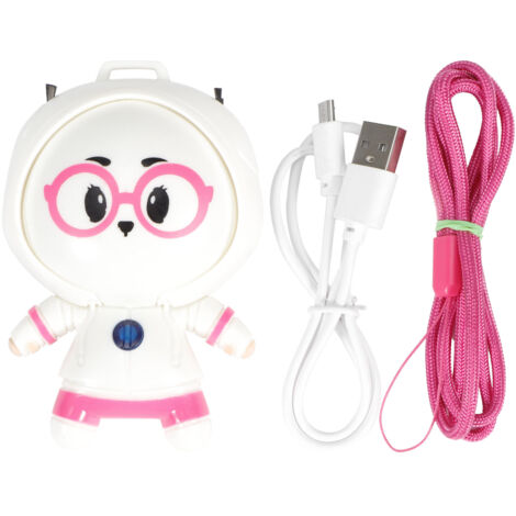 Mini Necklace Negative Ion Air Purifier Neck Hanging Portable Air Freshener for Home Car Use USB ChargingWhite (1/5)